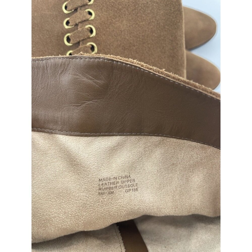 Michael Kors Boots Malin Grommet Suede Over-The-Knee Caramel SZ 6 New $395 - Picture 12 of 12